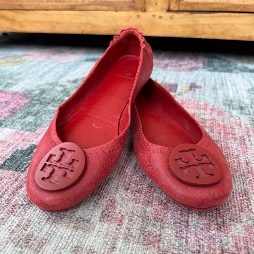 Tory Burch Minnie Travel Ballet Flats